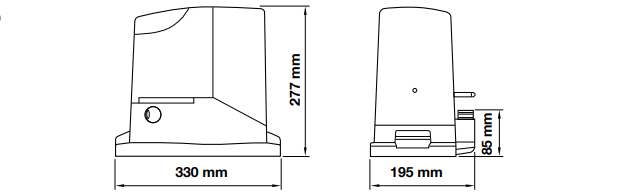 Robus400 rozmery